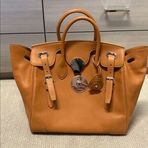 Ralph Lauren Ricky 33 Leather Handbag